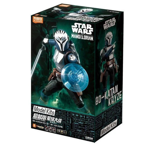 Blokees Star Wars The Mandalorian Din Djarin Grogu Bo-Katan Model Kit Figure BLOKEES - KOEEK