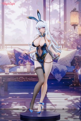 IN Stock Hapitopi Illustration By Machi Qipao Bunny 1/6 Complete Figure Model! HAPITOPI - KOEEK