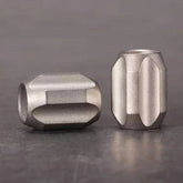 EDC Titanium Alloy Knife Bead Parachute Cord Lanyard Pendant Bead DIY Keychain 07FC0E-D4 - KOEEK
