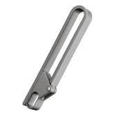 EDC Titanium Alloy Quick Buckle Detach Belt Waist hanging Keychain Key Ring Tool 07FC0E-D4 - KOEEK