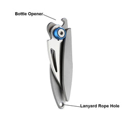 Mini Titanium Foldable Blade Knife Opener Outdoor Camping Pocket EDC Keychain 07FC0E-D4 - KOEEK