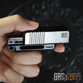 EDC Stainless Steel PC Push Slider Mechanical Intensive Decompression Toys Tools 07FC0E-D4 - KOEEK