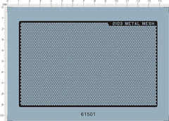 Detail Up Honeycomb Metal Mesh Fence Markings GDM Model Water Slide Decal Black 07FC0E-D4 - KOEEK