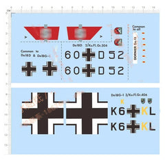 1/72 German Dornier Do 18G-1 406 1940 18 D2 506 1938 Seaplane Water Slide Decal 07FC0E-D4 - KOEEK