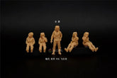 3D printing 1/72 Modern US Army F35 pilot 5 person model Unpainted- 07FC0E-D4 - KOEEK