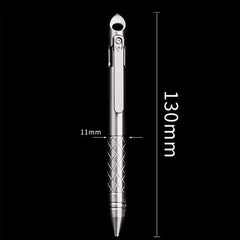 Titanium Pocket Ball Pen Ballpoint Pen Office Signature Clip Switch Outdoor EDC 07FC0E-D4 - KOEEK