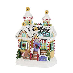 Christmas Lighted Gingerbread House Decor - Christmas Collectible Cookie 07FC0E-D4 - KOEEK