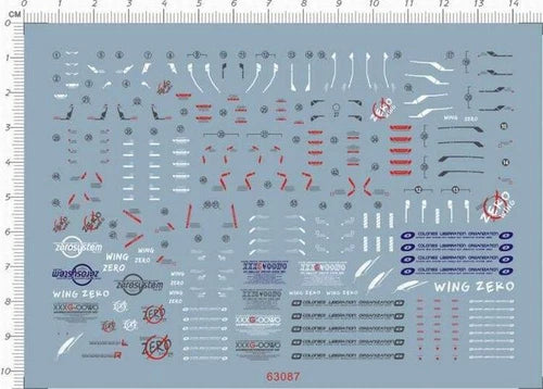 Super Detail Up 1/144 RG Wing Zero EW GDM Model Kit Water Slide Decal 60387 07FC0E-D4 - KOEEK