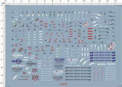 Super Detail Up 1/144 RG Wing Zero EW GDM Model Kit Water Slide Decal 60387 07FC0E-D4 - KOEEK