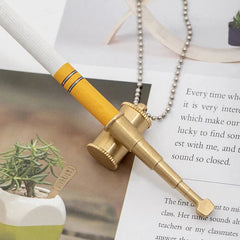 Vintage Telescopic Women Lady Slim Cigarette Extendable Holder Pendant Necklace 07FC0E-D4 - KOEEK