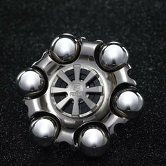 Titanium Alloy Hand Twisting Spinning Top Gyro Gyroscope Spinner Top Toys 07FC0E-D4 - KOEEK