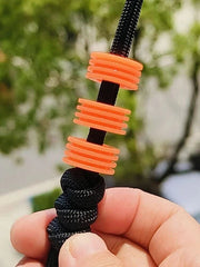 Resin Knife Lanyard Bead Necklace Paracord Pendant Bracelet Making Charm DIY 07FC0E-D4 - KOEEK