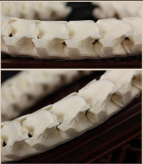 Natural Snake Spine Bone Skeleton Vertebrata Bracelet Jewelry 07FC0E-D4 - KOEEK