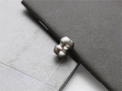 EDC Titanium Alloy Knife Lanyard Bead Paracord Pendant Keychain Bracelet DIYBead 07FC0E-D4 - KOEEK