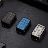 Keyboard Tuning Fork EDC Fidget Toy Stylish Mechanical Metal Push Fidget Slider 07FC0E-D4 - KOEEK