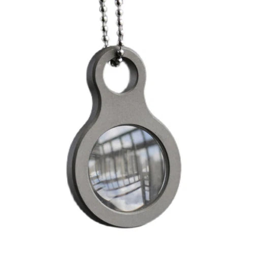Hot Outdoor Survival Portable Titanium Alloy Glass Magnifying Glass EDC Tool 07FC0E-D4 - KOEEK