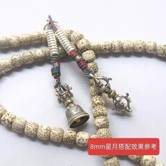 Tibetan Buddhist Mala Counter Vajra Bell Dorje DIY Bodhi Bead Bracelet Accessory 07FC0E-D4 - KOEEK