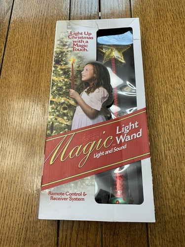 Christmas Magic Light Wand with Remote Control And Sound - Gold MAGIC - KOEEK