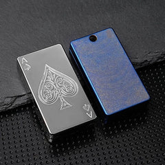 Titanium Alloy Fidget Toy EDC Push Card Slider Toy Stress Relief Gadget 07FC0E-D4 - KOEEK