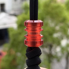 Resin Knife Lanyard Bead Necklace Paracord Pendant Bracelet Bead Charm DIY EDC 07FC0E-D4 - KOEEK
