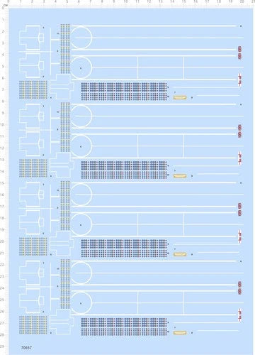 1/700 UK British HMS Ark Royal Navy RN Aircraft carrier Model kit Water Decal 07FC0E-D4 - KOEEK