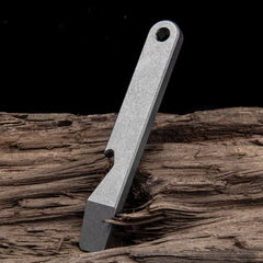 Titanium Alloy Pocket Pry Bar Crowbar Opener Portable Outdoor EDC Multi Tool