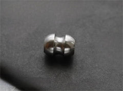 EDC Titanium Alloy Knife Lanyard Bead Paracord Pendant Keychain Bracelet DIYBead 07FC0E-D4 - KOEEK