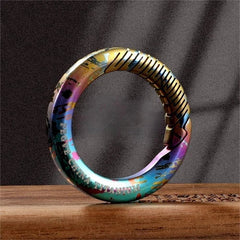 HotMulticolor Titanium Alloy Circle Carabiner Keychain Clip CarabinerClipEDCGift 07FC0E-D4 - KOEEK
