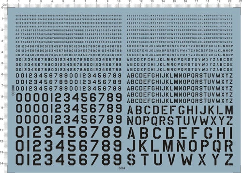 2-11mm US ARMY USAF USN stencil 0-9 Number A-Z letter Markings Water Decal Black 07FC0E-D4 - KOEEK