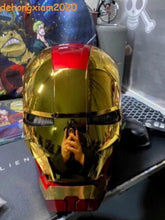 1:1 Iron Man MK5 Golden One Helmet Wearable Voice-control Mask AUTOKING Cosplay 07FC0E-D4 - KOEEK