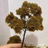 15cm Model Wire Tree Mini Landscape Diorama Material Handmade Dry Yellow 07FC0E-D4 - KOEEK