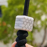 1PC EDC Resin Knife Lanyard Bead Paracord Pendant Charm DIY Bracelet Making Bead 07FC0E-D4 - KOEEK
