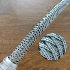 50" Long Solid Stainless Steel Whip Chain Fitness Sports Hand Toy 07FC0E-D4 - KOEEK