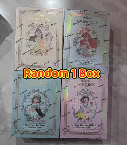 Cardfun Disney Princess Collection Trading Card Sealed Booster Box Random 1 Box 07FC0E-D4 - KOEEK
