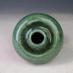 Chinese Green Glaze Porcelain Jar Pot Brush 07FC0E-D4 - KOEEK