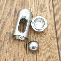 Stainless Steel Metal Decompression Toy EDC Carry Boring Toys Play Tool 07FC0E-D4 - KOEEK