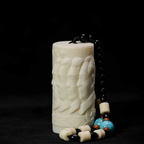 Handcrafted Classic Pendant Chinese Carved Hanging Ornament 07FC0E-D4 - KOEEK