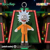 ! HUGKIS Rick and Morty Prison Outfit Plush Keychain Bag Rick Charm Gift HUGKIS - KOEEK