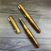 Ultem PEI Titanium Alloy Fountain Pen 0.5mm Schmidt Nib Pocket Signature Pen EDC 07FC0E-D4 - KOEEK