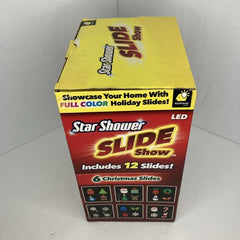 Star Shower Slide Show Christmas & Halloween LED Light Projector 12 Slides STAR SHOWER - KOEEK