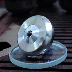 Titanium + Stainless Steel Spinning Top Desktop Fidget Toy Gyroscope Gyro EDC 07FC0E-D4 - KOEEK