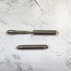 Hot Titanium Mini Ballpoint Pen EDC Keychain Signing Writing Pen Business Office 07FC0E-D4 - KOEEK