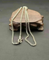 Rare Chinese Miao Tibetan Silver Handmade Necklace Jewelry Noble Women Men Gift RARE - KOEEK