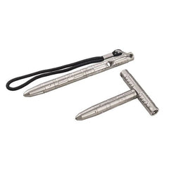 EDC Stainless Steel Pocket Ball Pen Ballpoint Pen Office Signature Outdoor Tool 07FC0E-D4 - KOEEK