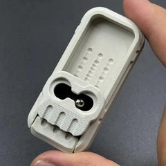 Minimalist 3D Plastic EDC Fidget Slider Mechanical Portable 2-in-1 Fidget Toy 07FC0E-D4 - KOEEK