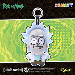 HUGKIS Official Rick and Morty Plush Keychain Bag Charm Rick Doll Cute Gift Toy 07FC0E-D4 - KOEEK
