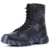 2023 Men's Boots Lace Up Outdoor Shoes Camo Tactical Boots HOT 07FC0E-D4 - KOEEK