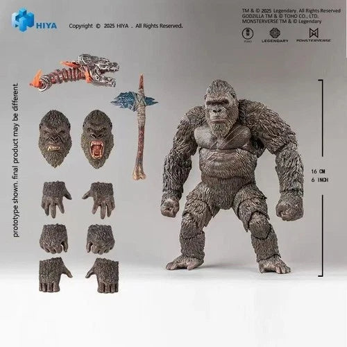 HIYA EBG0241 Godzilla vs. King Kong 2.0 6" Action Figure Model In Stock HIYA - KOEEK