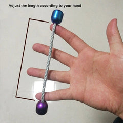 Titanium Alloy EDC Paracord Bead Necklace Bracelet Pendants Finger Begleri Toys 07FC0E-D4 - KOEEK