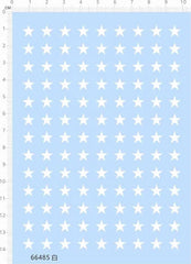1:72 US ARMY Star Military Insignia Markings Transfer Sheet Water Decal White 07FC0E-D4 - KOEEK